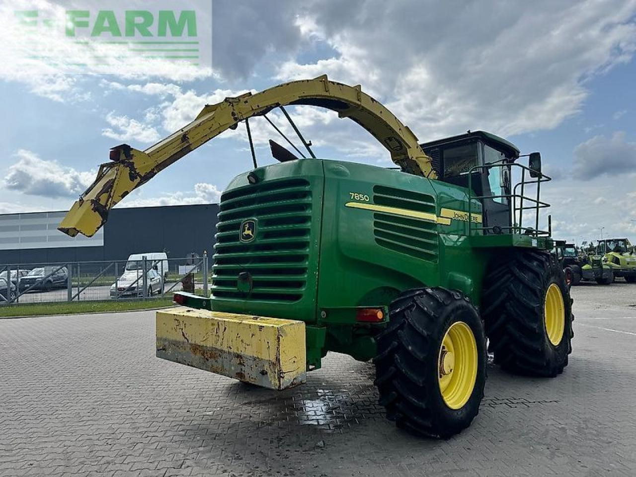 حصادة الأعلاف John Deere 7850: صورة 7