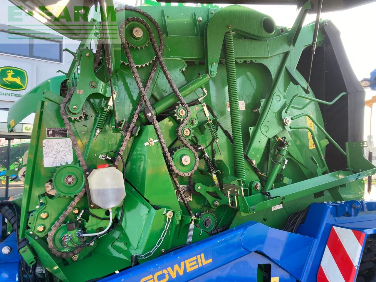 مكبس البالات المستطيله John Deere 960: صورة 14 مكبس البالات المستطيله John Deere 960: صورة 14