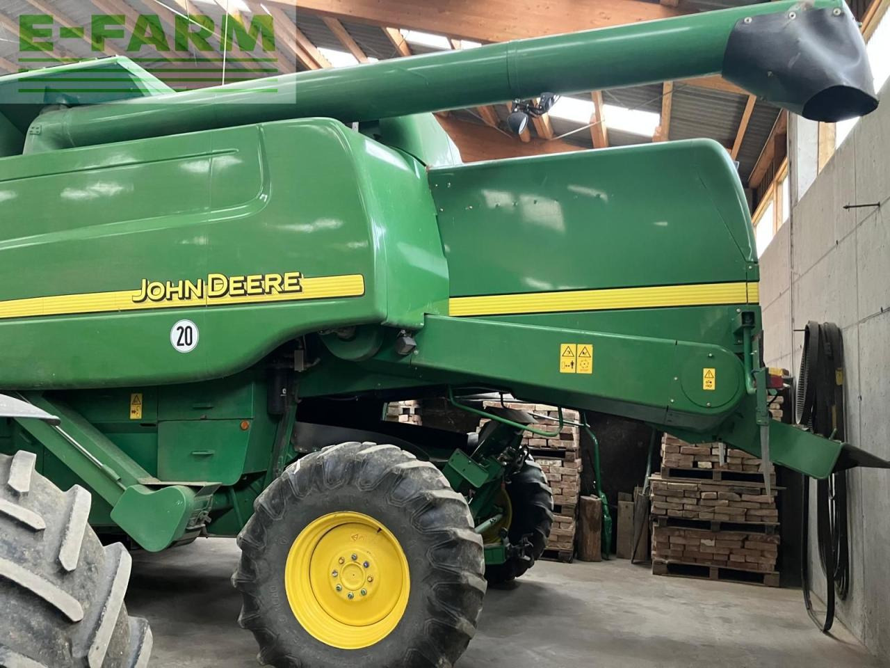 حصادة موحَّدة John Deere 9660 WTS: صورة 18