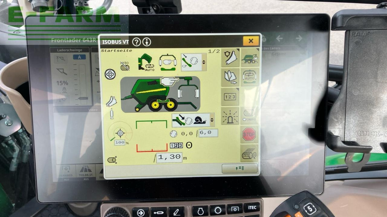مكبس البالات المستطيله John Deere c451r: صورة 9