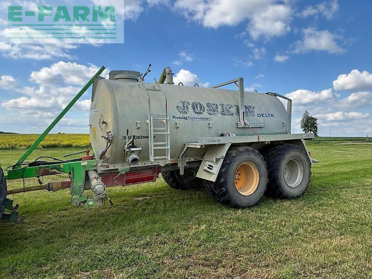 Joskin medb 12000 delta/pumpfass - معدات التسميد: صورة 1 Joskin medb 12000 delta/pumpfass - معدات التسميد: صورة 1