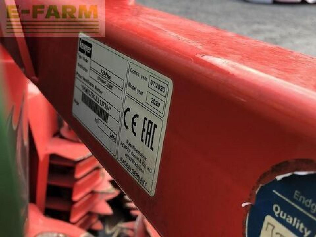 حصادة الذرة Kemper 375+ für krone bigx, my2020, eine saison gelaufe: صورة 8
