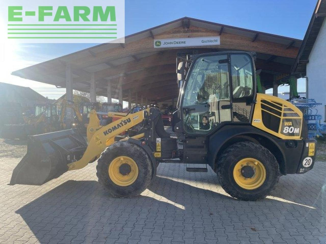 حفارة مُصَّغرة Komatsu wa 80m-7: صورة 16