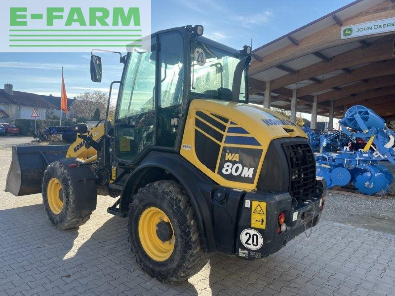 حفارة مُصَّغرة Komatsu wa 80m-7: صورة 14