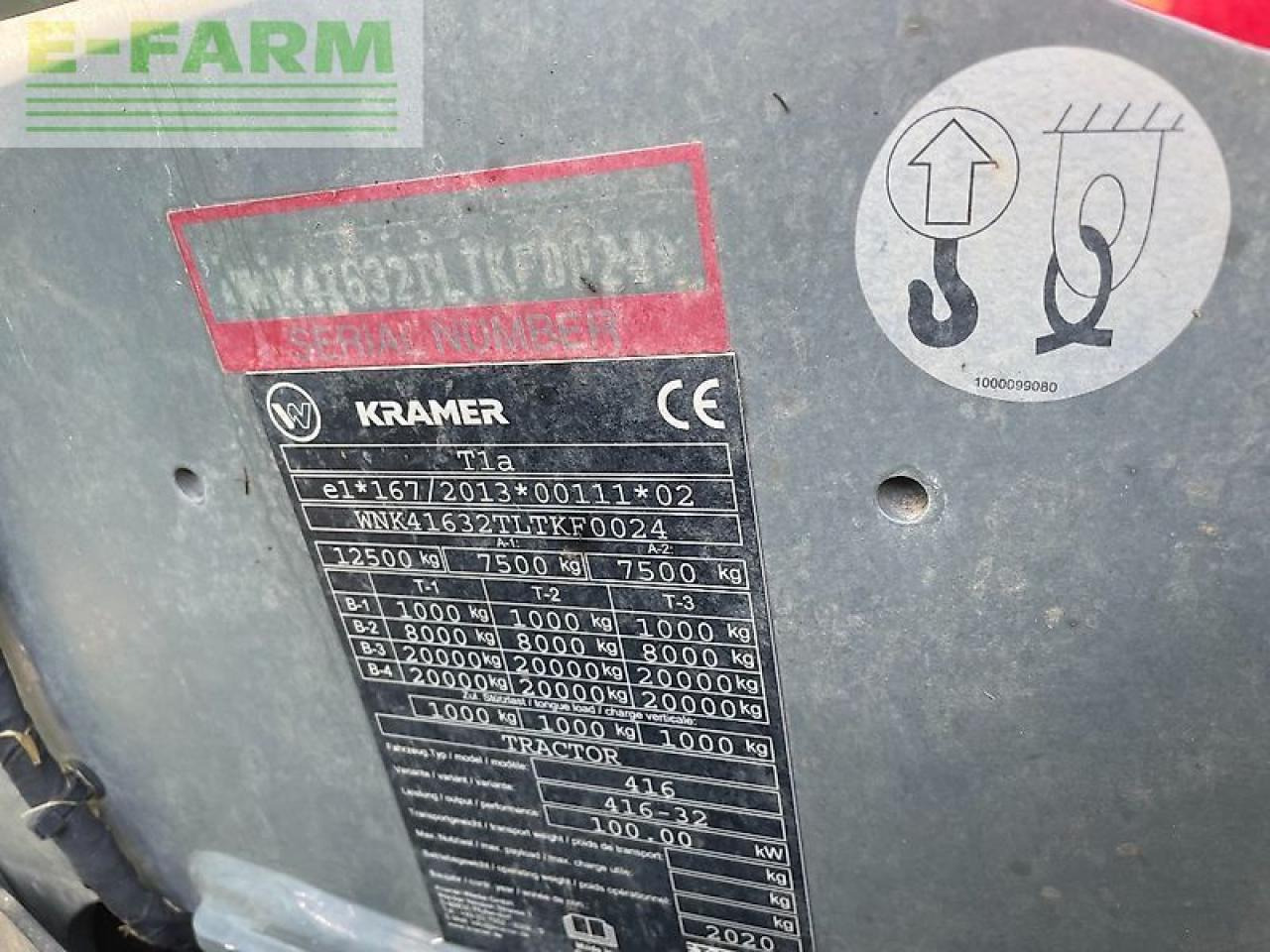 رافعة تلسكوبية Kramer kt457 / kt 457: صورة 8