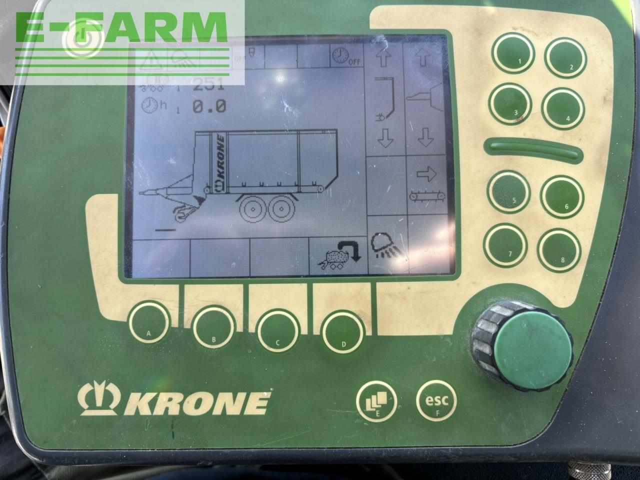 مقطورة زراعية قلابة Krone AX 280 GL: صورة 10