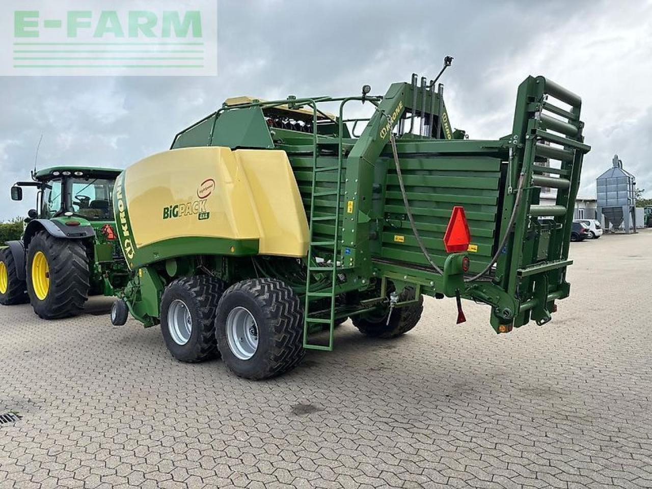 مكبس البالات المستطيله Krone big pack 4x4: صورة 10