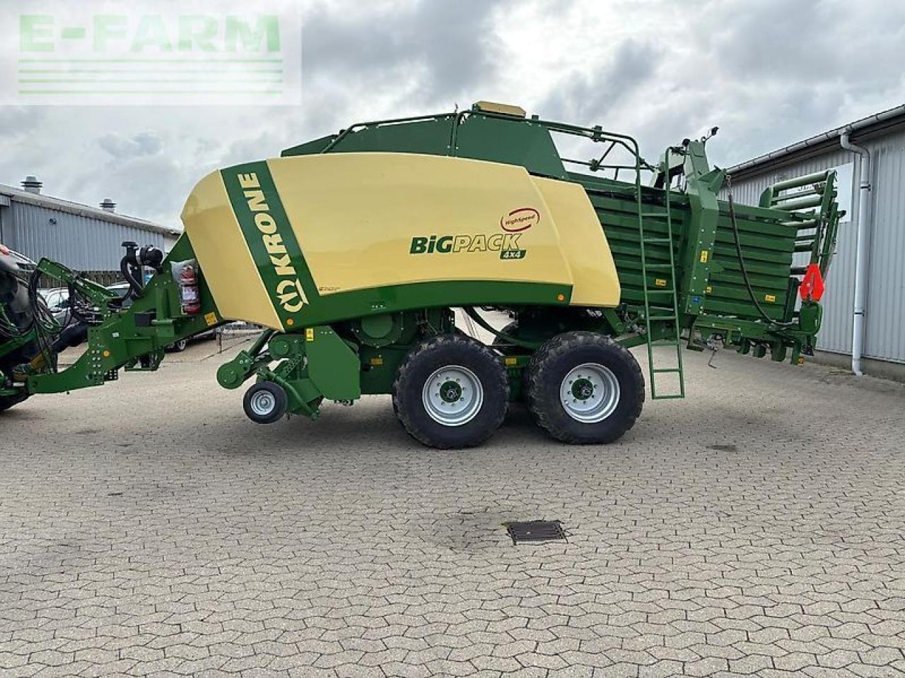 مكبس البالات المستطيله Krone big pack 4x4: صورة 9