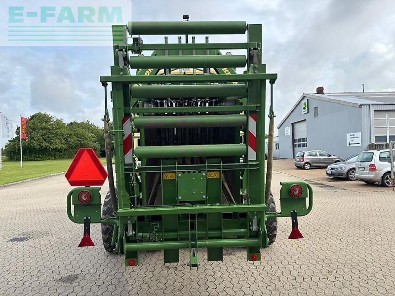 مكبس البالات المستطيله Krone big pack 4x4: صورة 14
