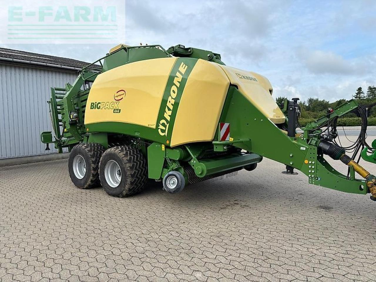 مكبس البالات المستطيله Krone big pack 4x4: صورة 13