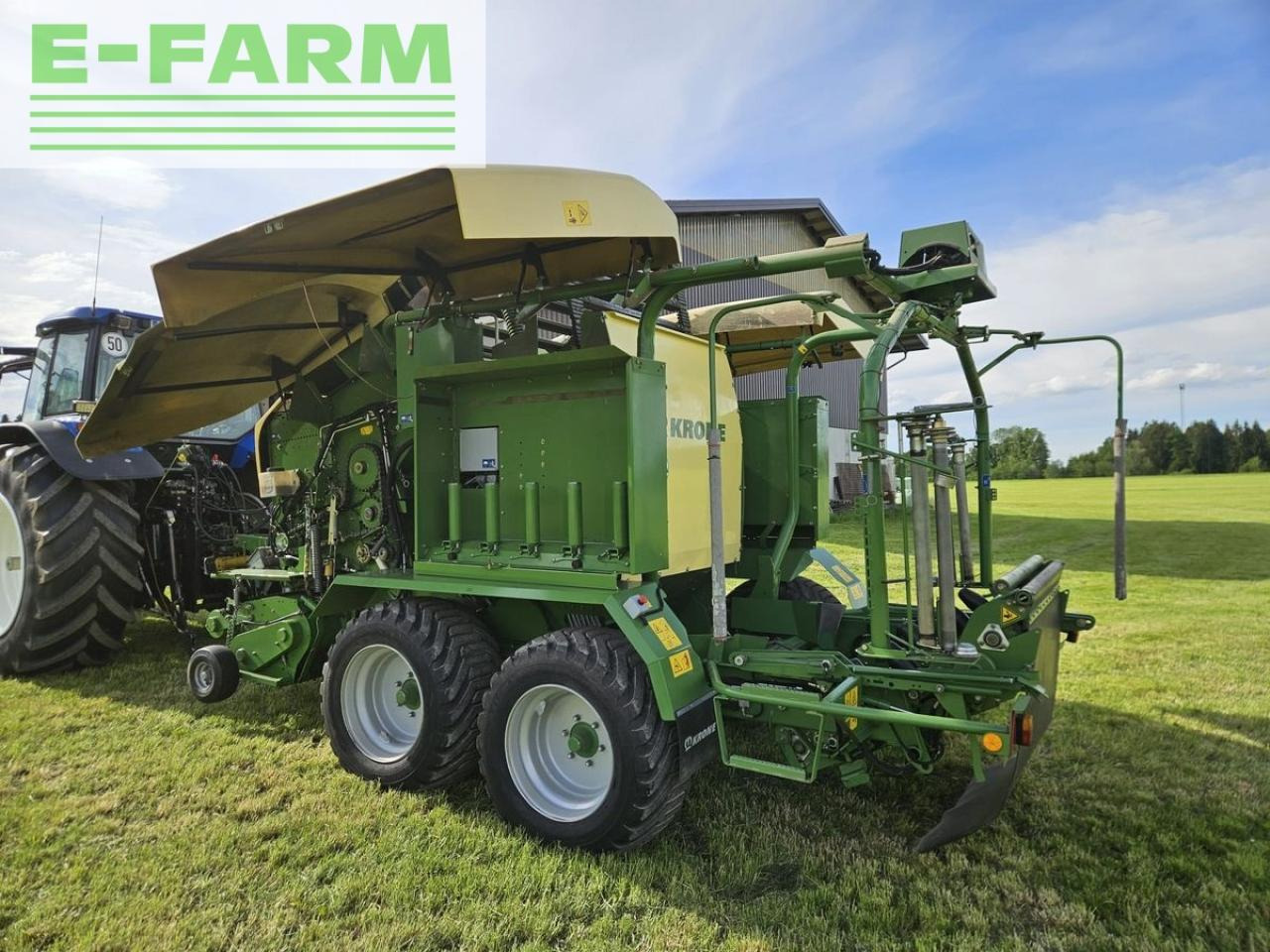 مكبس البالات المستطيله Krone comprima cf 155 xc: صورة 10
