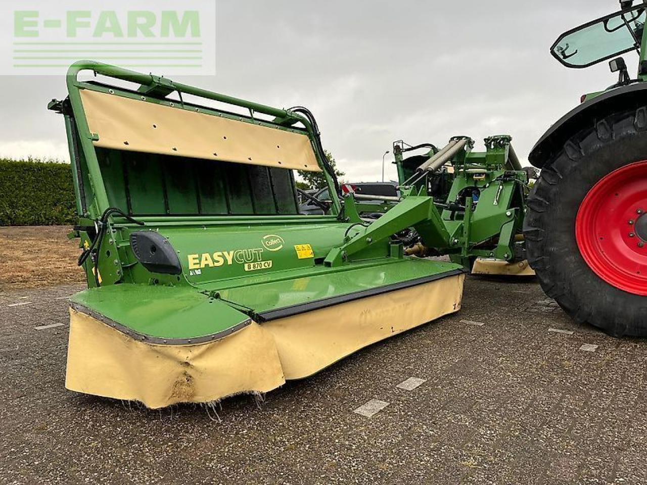 جزازة العشب Krone ec b 870 cv collect + krone ec f 320 cv: صورة 12