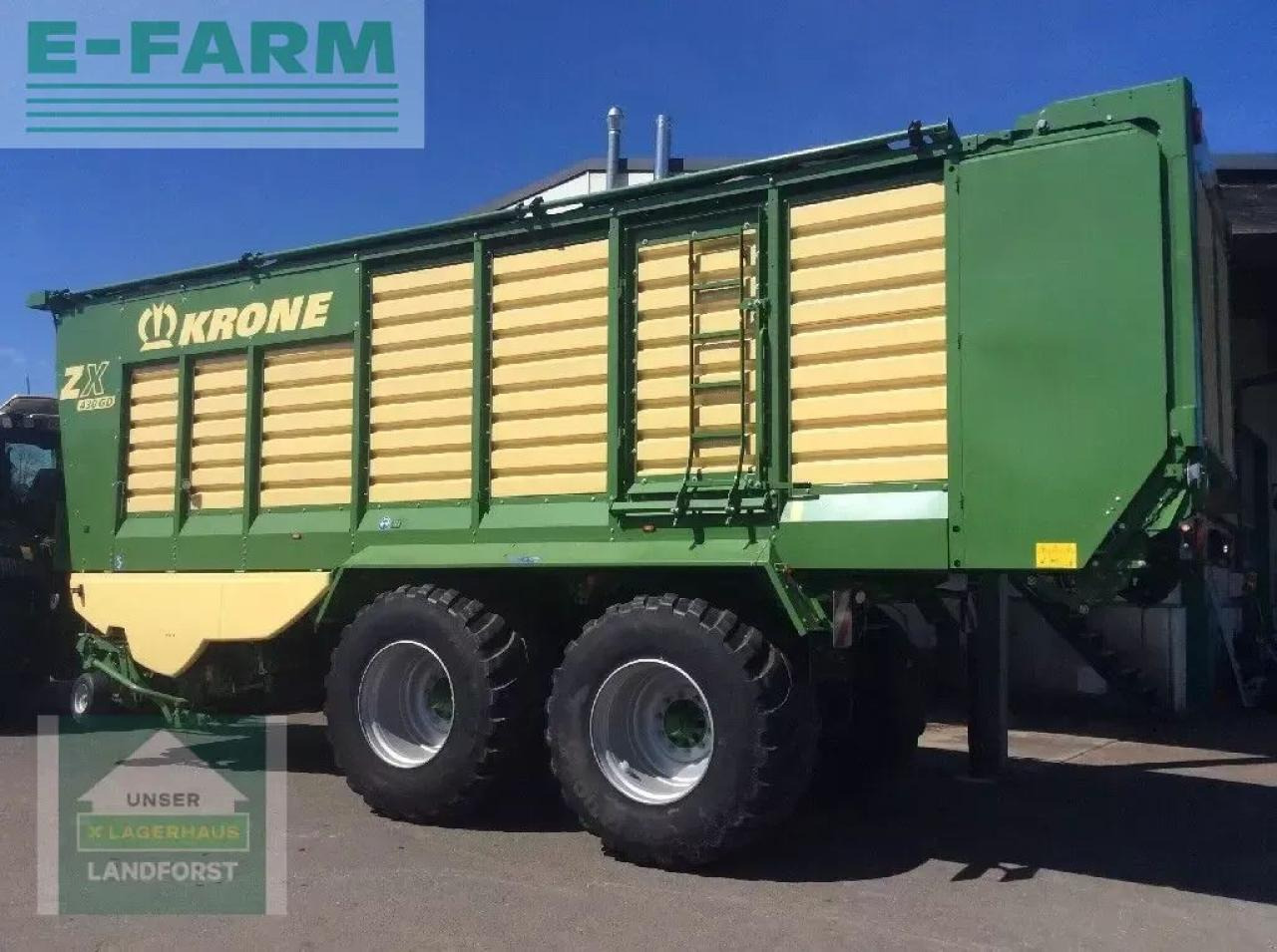 Krone zx 430 gd - عربة ذاتية التحميل: صورة 3 Krone zx 430 gd - عربة ذاتية التحميل: صورة 3