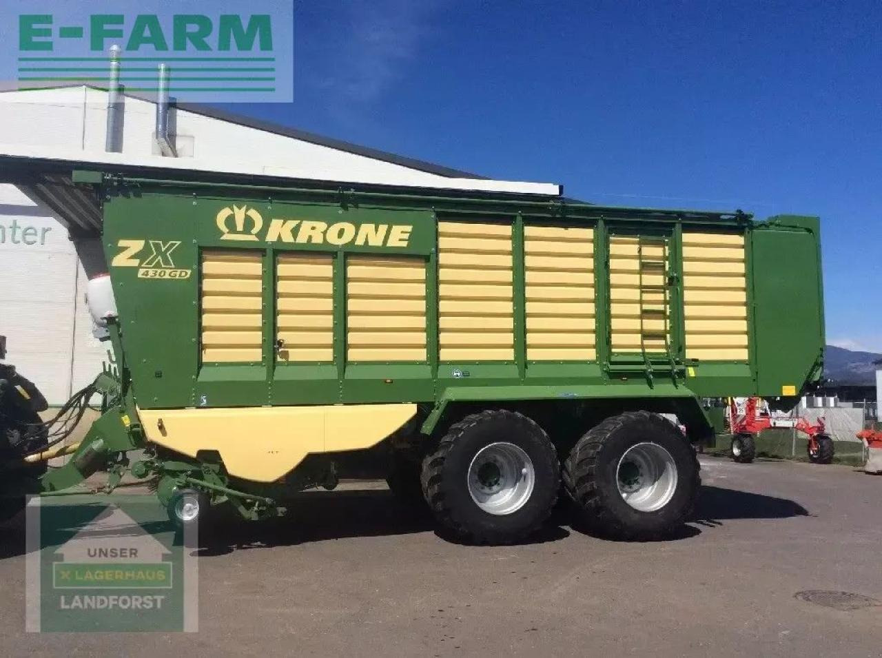 Krone zx 430 gd - عربة ذاتية التحميل: صورة 2 Krone zx 430 gd - عربة ذاتية التحميل: صورة 2