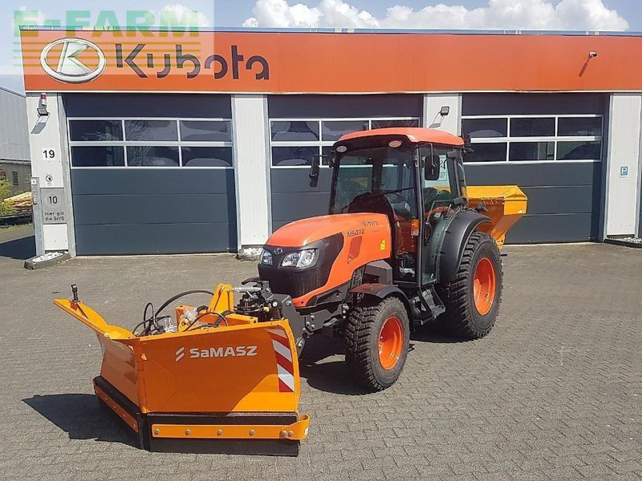 Kubota m5-072 cab narrow - جرار: صورة 2 Kubota m5-072 cab narrow - جرار: صورة 2