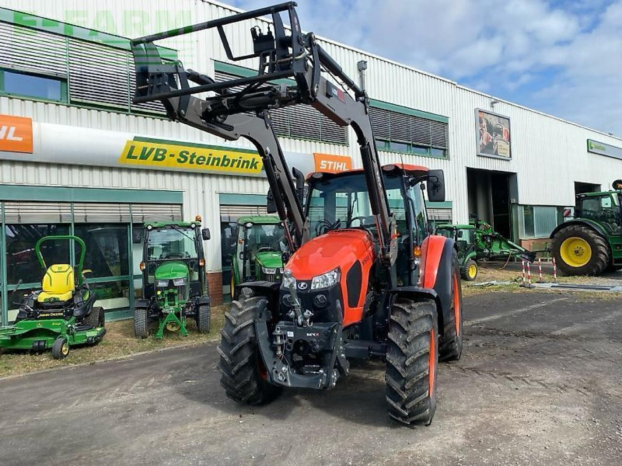 Kubota m5112 mit mx a106 frontlader - جرار: صورة 1 Kubota m5112 mit mx a106 frontlader - جرار: صورة 1