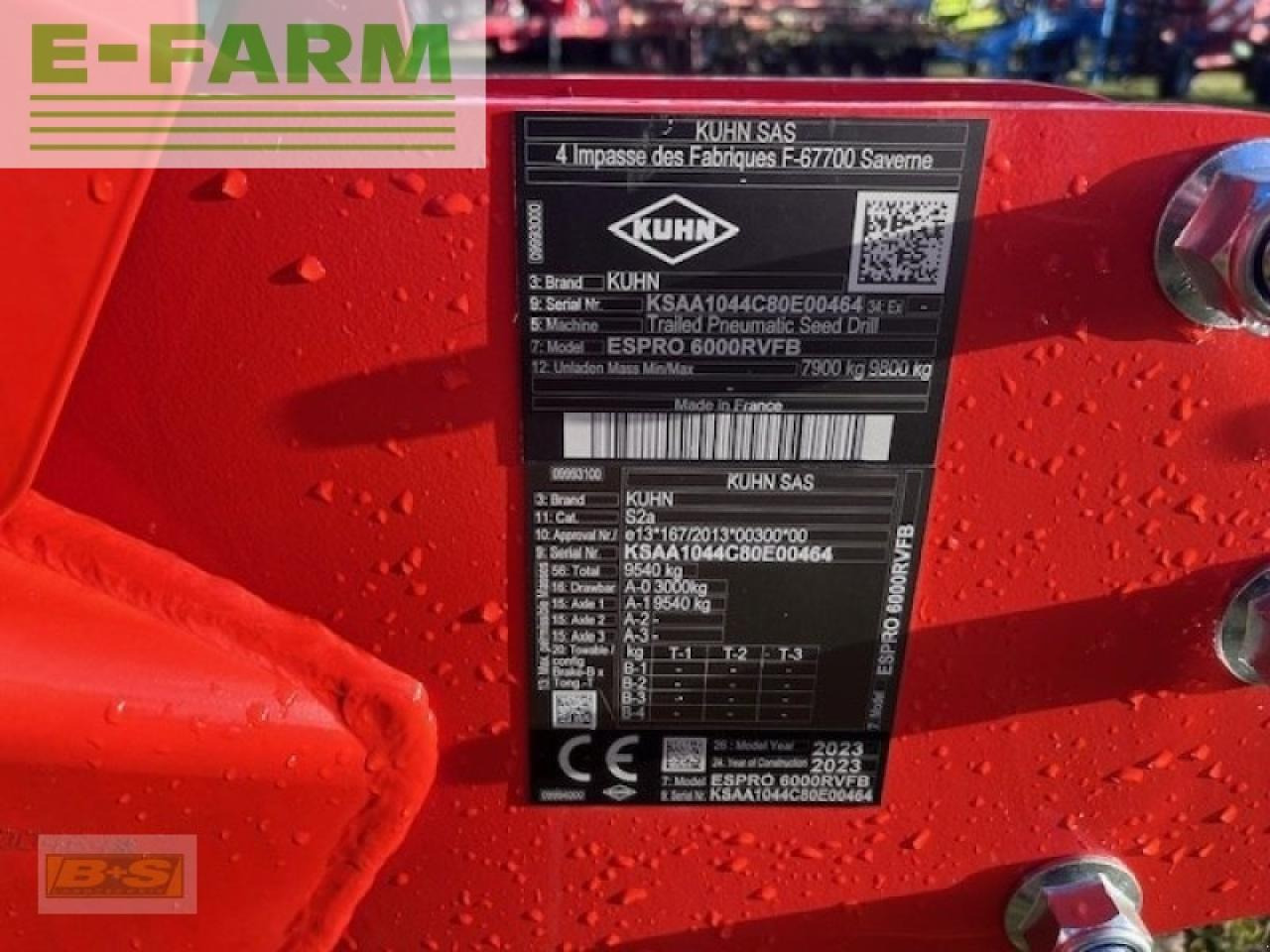 Kuhn espro r 6000 vistaflow - آلة البذار متعددة الوظائف: صورة 2 Kuhn espro r 6000 vistaflow - آلة البذار متعددة الوظائف: صورة 2