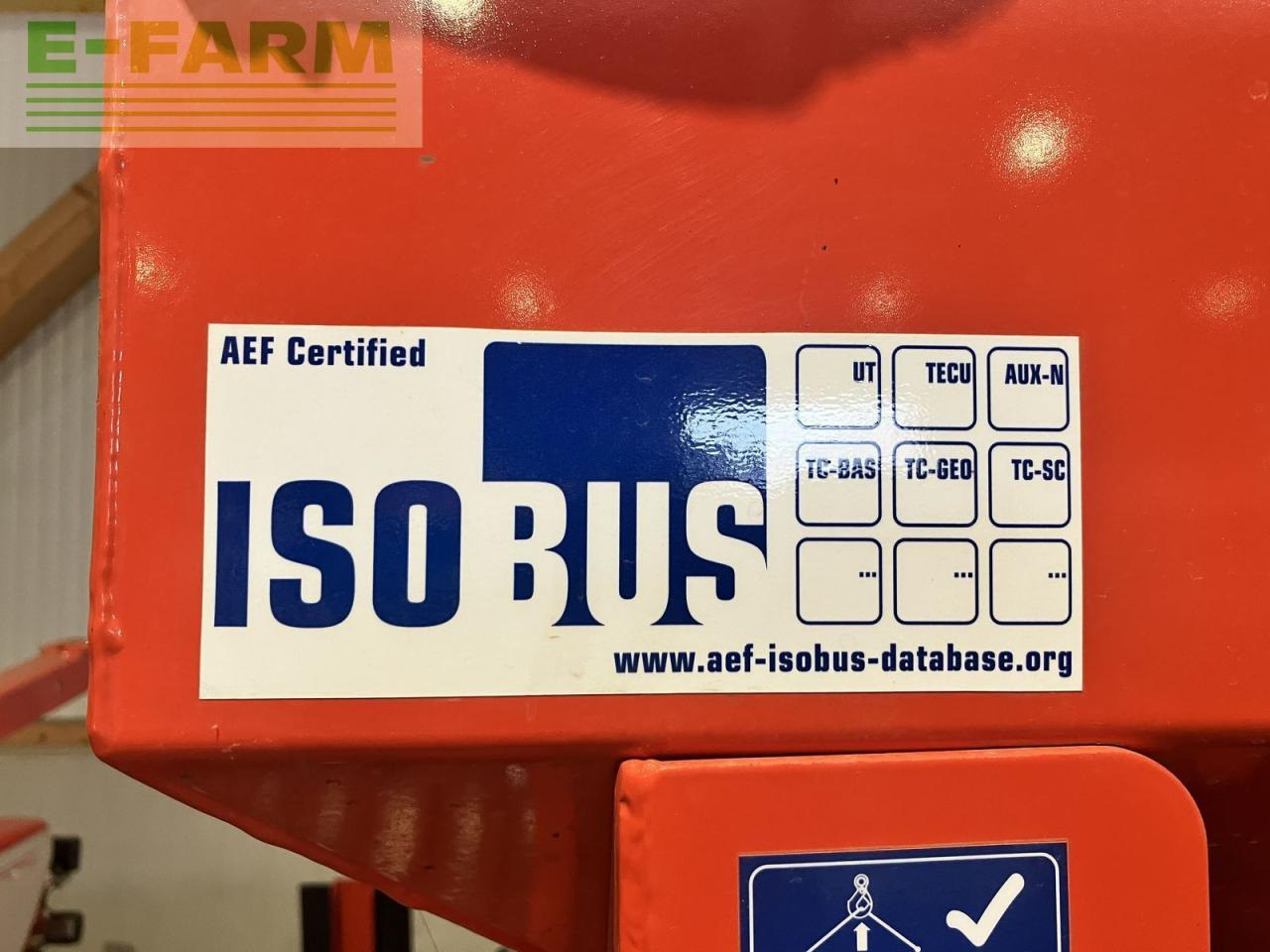 آلة البذر Kuhn venta 330 isobus - doppelscheibenschar: صورة 16