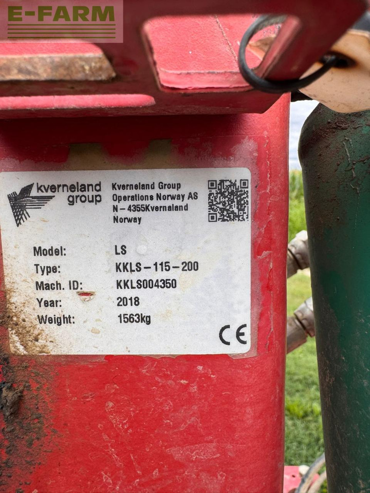 Kverneland LS 115-200 - محراث: صورة 5 Kverneland LS 115-200 - محراث: صورة 5