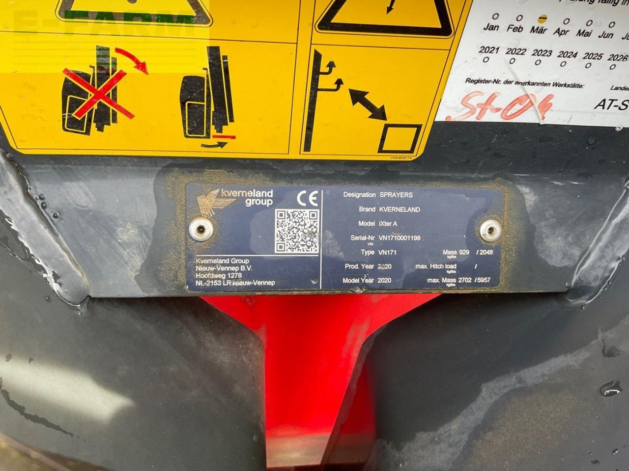 بخاخ مقطورة Kverneland iXter A 12: صورة 9 بخاخ مقطورة Kverneland iXter A 12: صورة 9