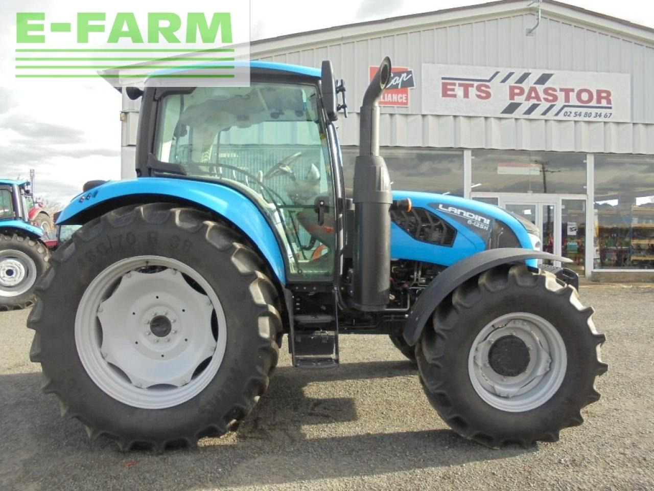 Landini 6-125h - جرار: صورة 1 Landini 6-125h - جرار: صورة 1