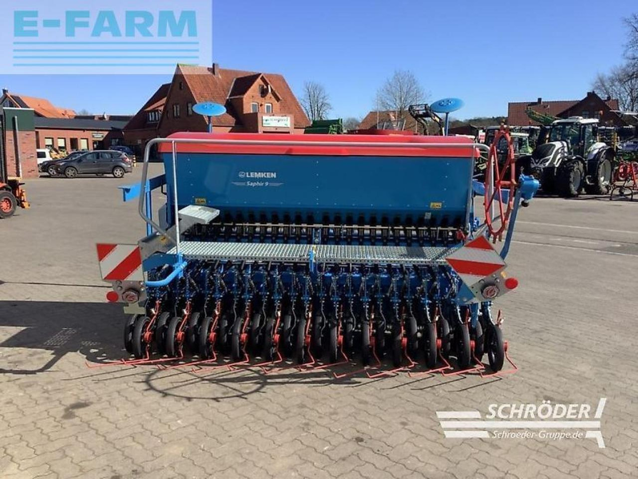 Lemken zirkon 8/300 + saphir 9/300 - آلة البذر: صورة 4 Lemken zirkon 8/300 + saphir 9/300 - آلة البذر: صورة 4