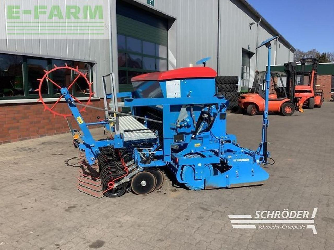 Lemken zirkon 8/300 + saphir 9/300 - آلة البذر: صورة 5 Lemken zirkon 8/300 + saphir 9/300 - آلة البذر: صورة 5