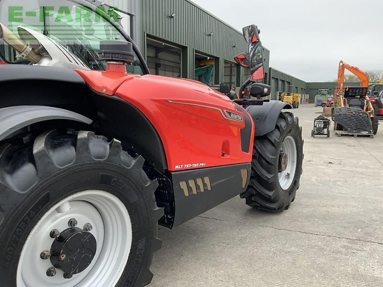 رافعة تلسكوبية Manitou mlt 737-130. ps+ telehandler (st22265): صورة 10