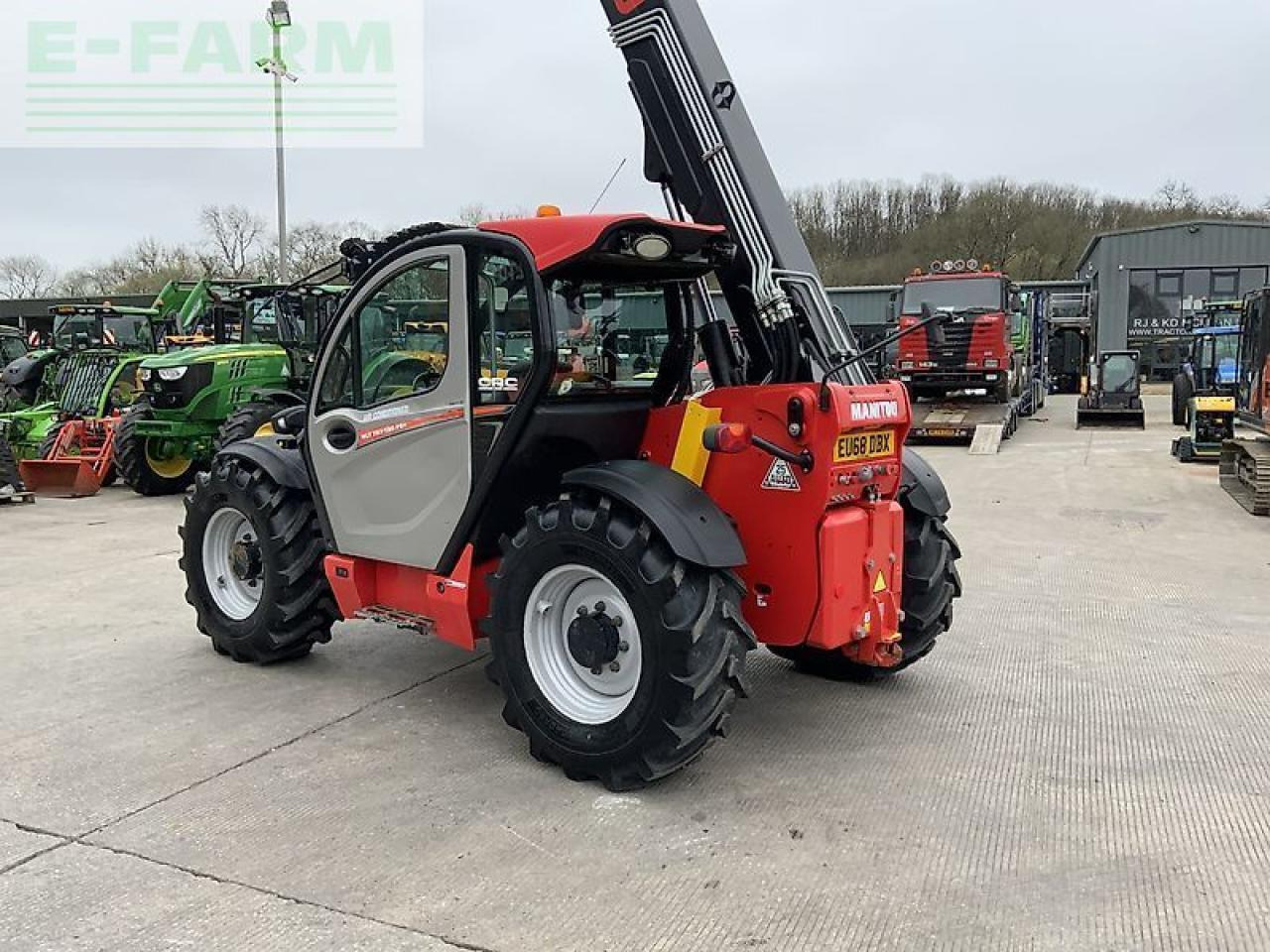 رافعة تلسكوبية Manitou mlt 737-130. ps+ telehandler (st22265): صورة 17