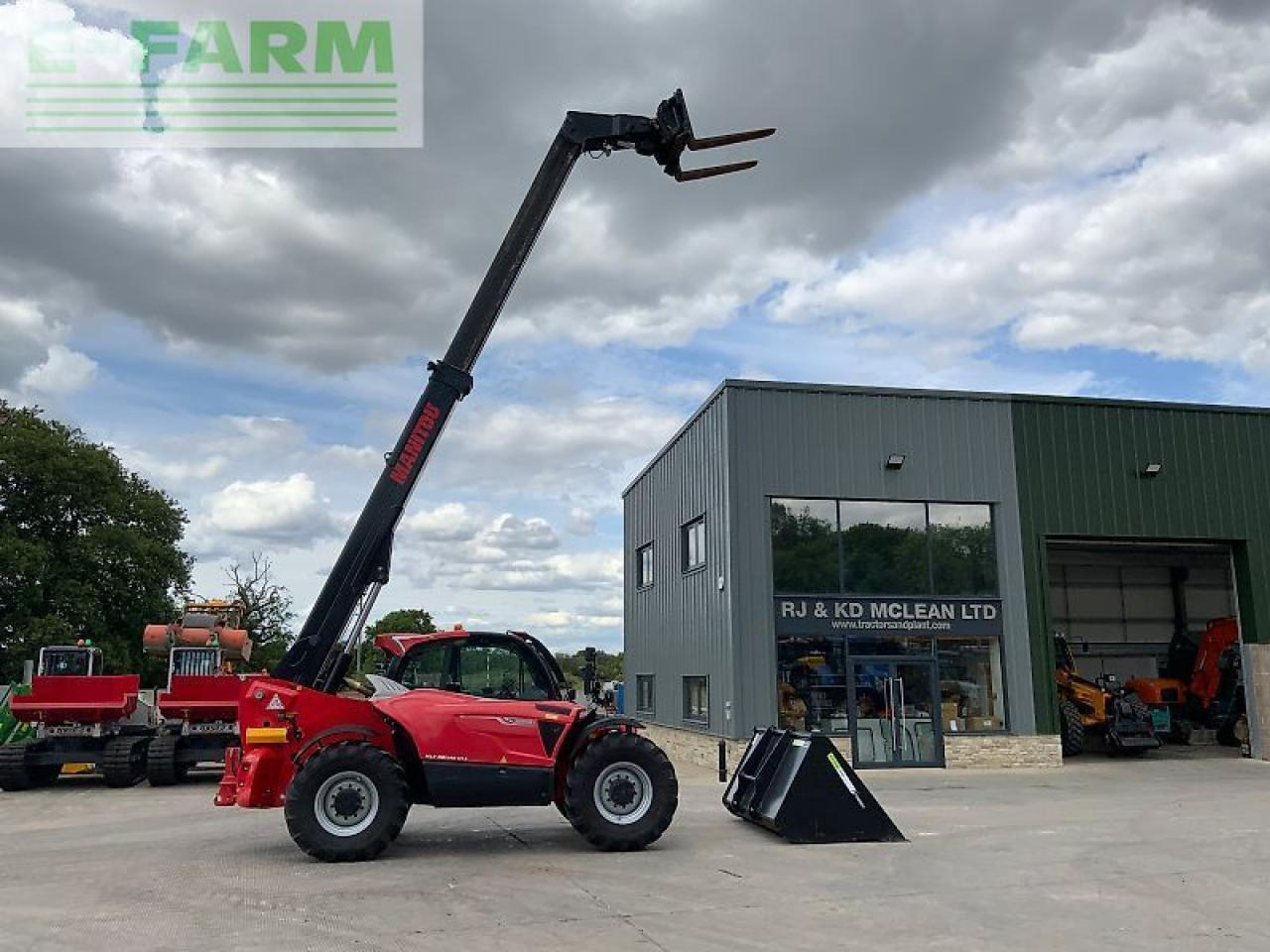 رافعة تلسكوبية Manitou mlt961-145 v+l elite telehandler (st21724): صورة 13