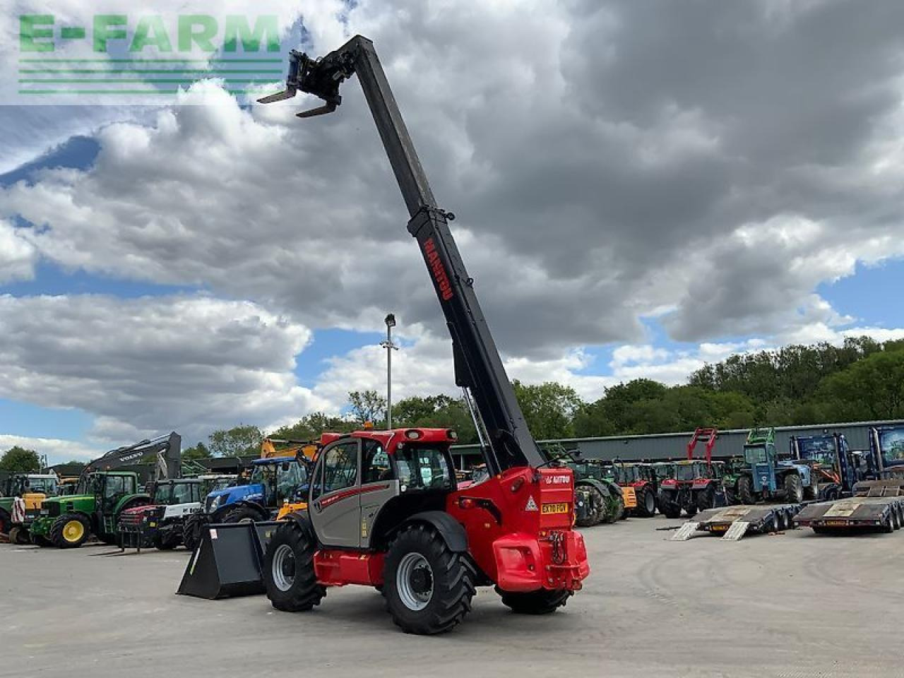 رافعة تلسكوبية Manitou mlt961-145 v+l elite telehandler (st21724): صورة 15
