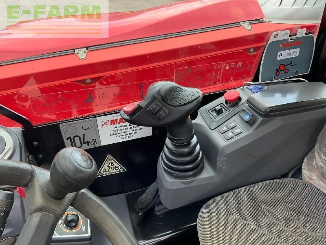 رافعة تلسكوبية Manitou mlt961-145 v+l elite telehandler (st21724): صورة 19