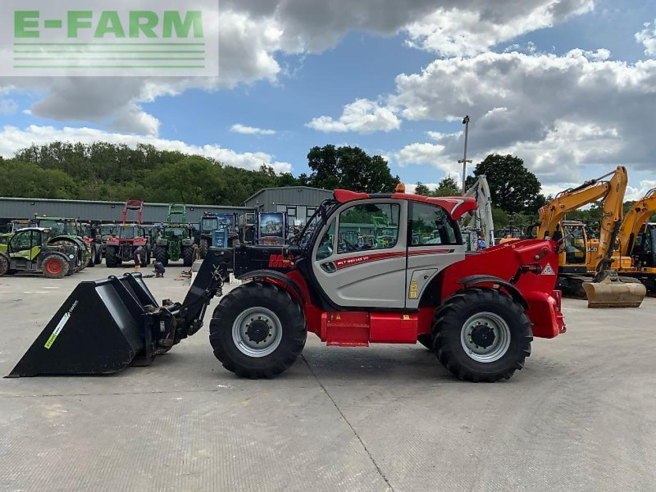 رافعة تلسكوبية Manitou mlt961-145 v+l elite telehandler (st21724): صورة 6