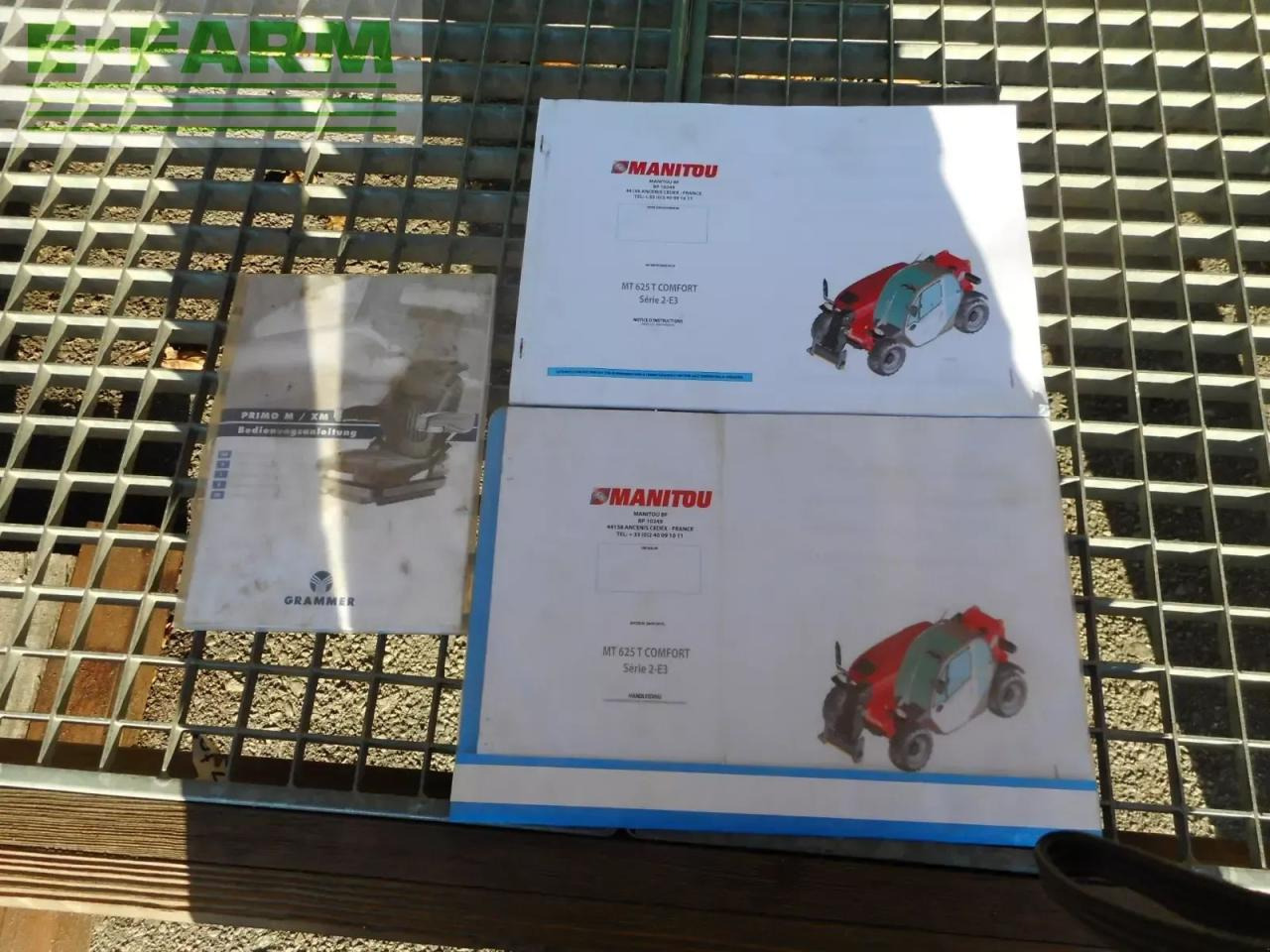 رافعة تلسكوبية Manitou mt 625: صورة 8