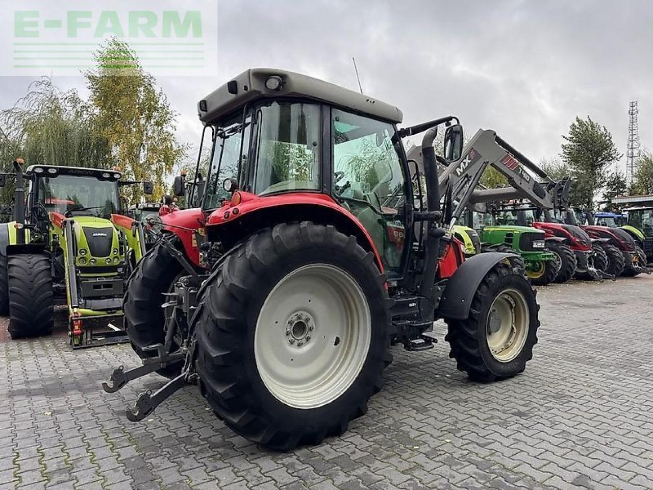 Massey Ferguson 5610 dyna-4 + mx t410 - جرار: صورة 5 Massey Ferguson 5610 dyna-4 + mx t410 - جرار: صورة 5