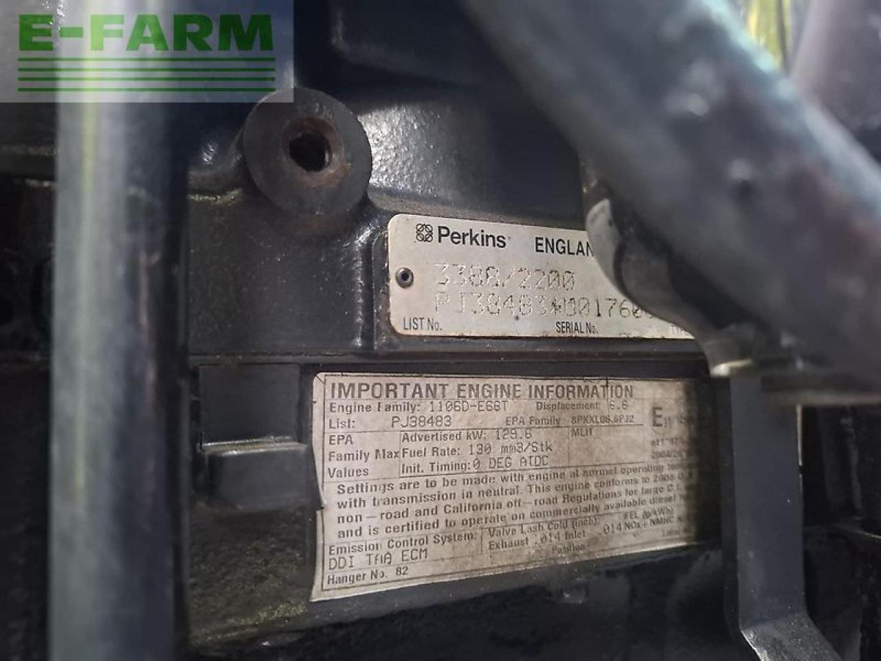 جرار Massey Ferguson 6475: صورة 39