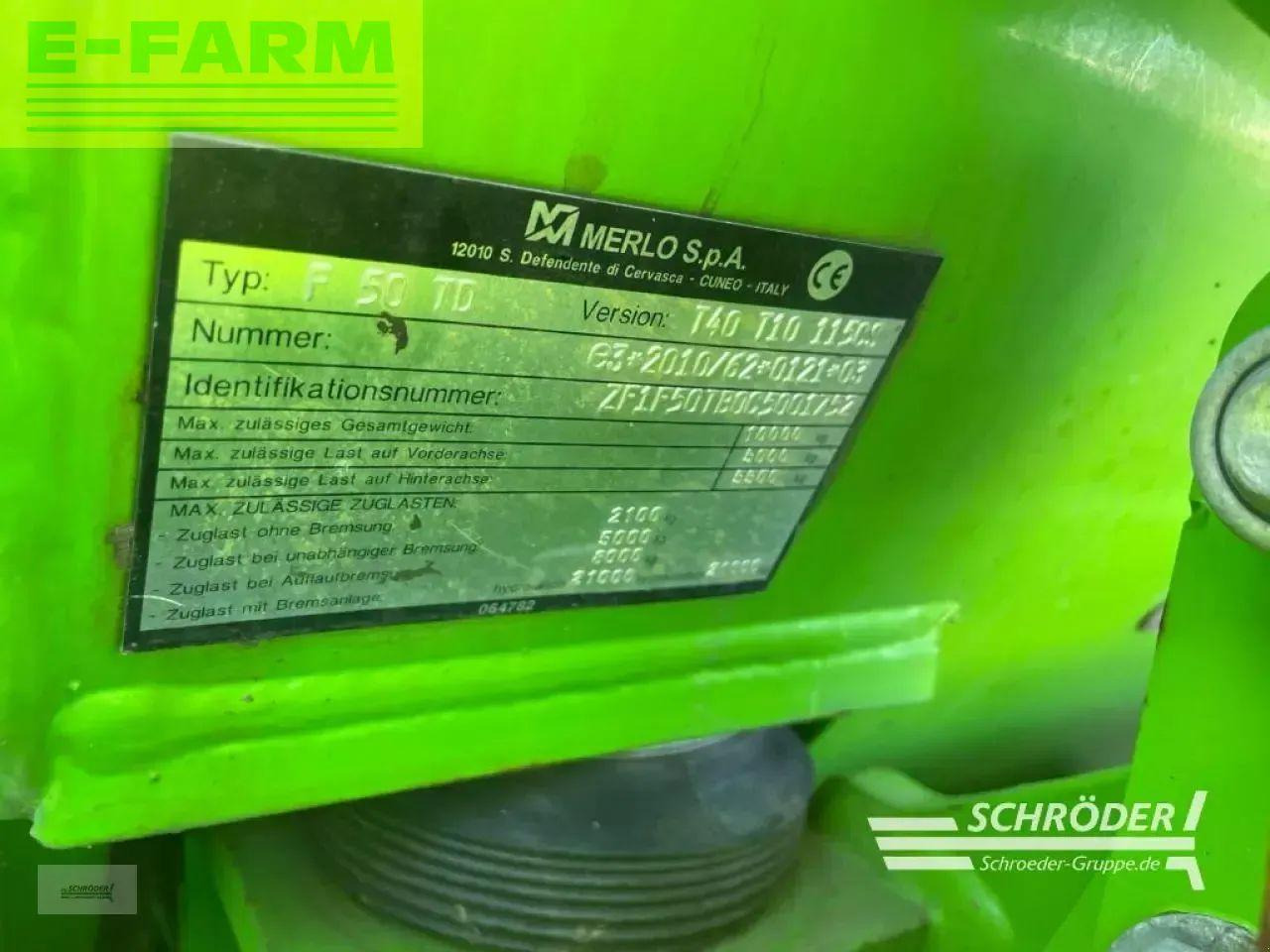 رافعة تلسكوبية Merlo tf 38.10 cs - 156: صورة 17