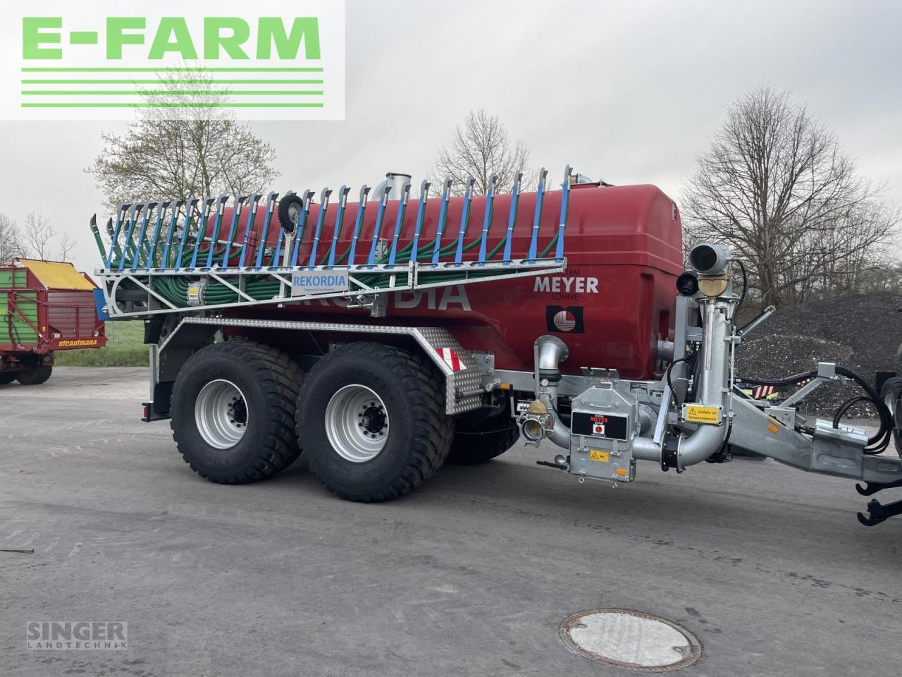 Meyer-Lohne mls 16000 mit bomech farmer 15 - صهريج السماد السائل: صورة 3 Meyer-Lohne mls 16000 mit bomech farmer 15 - صهريج السماد السائل: صورة 3