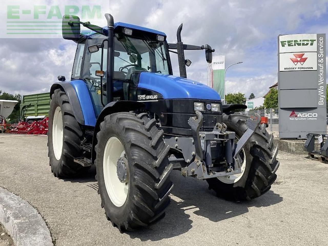 New Holland ts 115 - جرار: صورة 2 New Holland ts 115 - جرار: صورة 2
