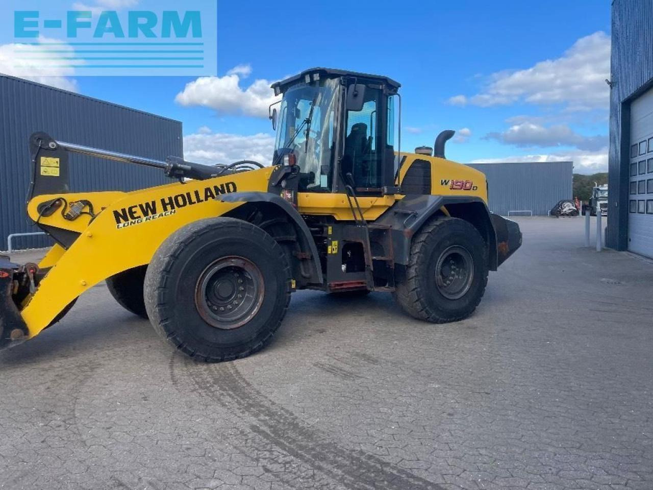 حفارة مُصَّغرة New Holland w 190: صورة 9