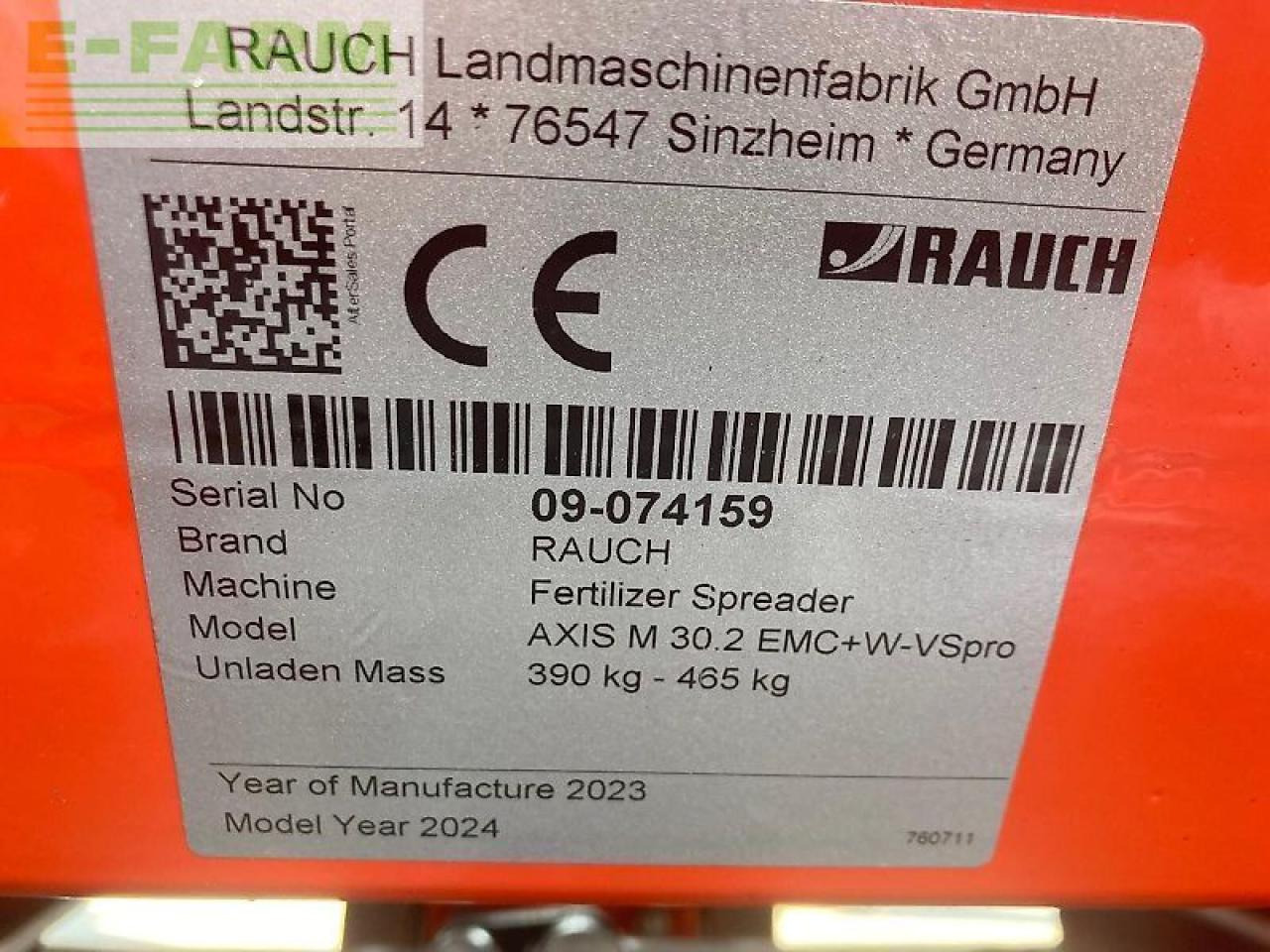 آلة رش السماد Rauch axis 30.2 emc+w: صورة 18