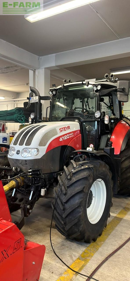 Steyr 4120 - جرار: صورة 1 Steyr 4120 - جرار: صورة 1