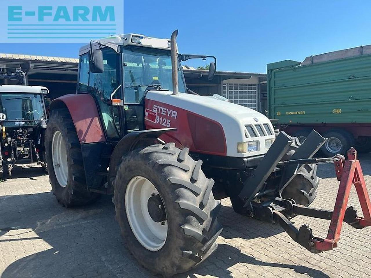 Steyr 9125 - جرار: صورة 2 Steyr 9125 - جرار: صورة 2