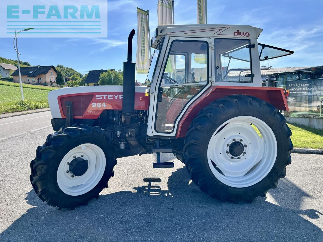 Steyr 964 a turbo - جرار: صورة 3 Steyr 964 a turbo - جرار: صورة 3