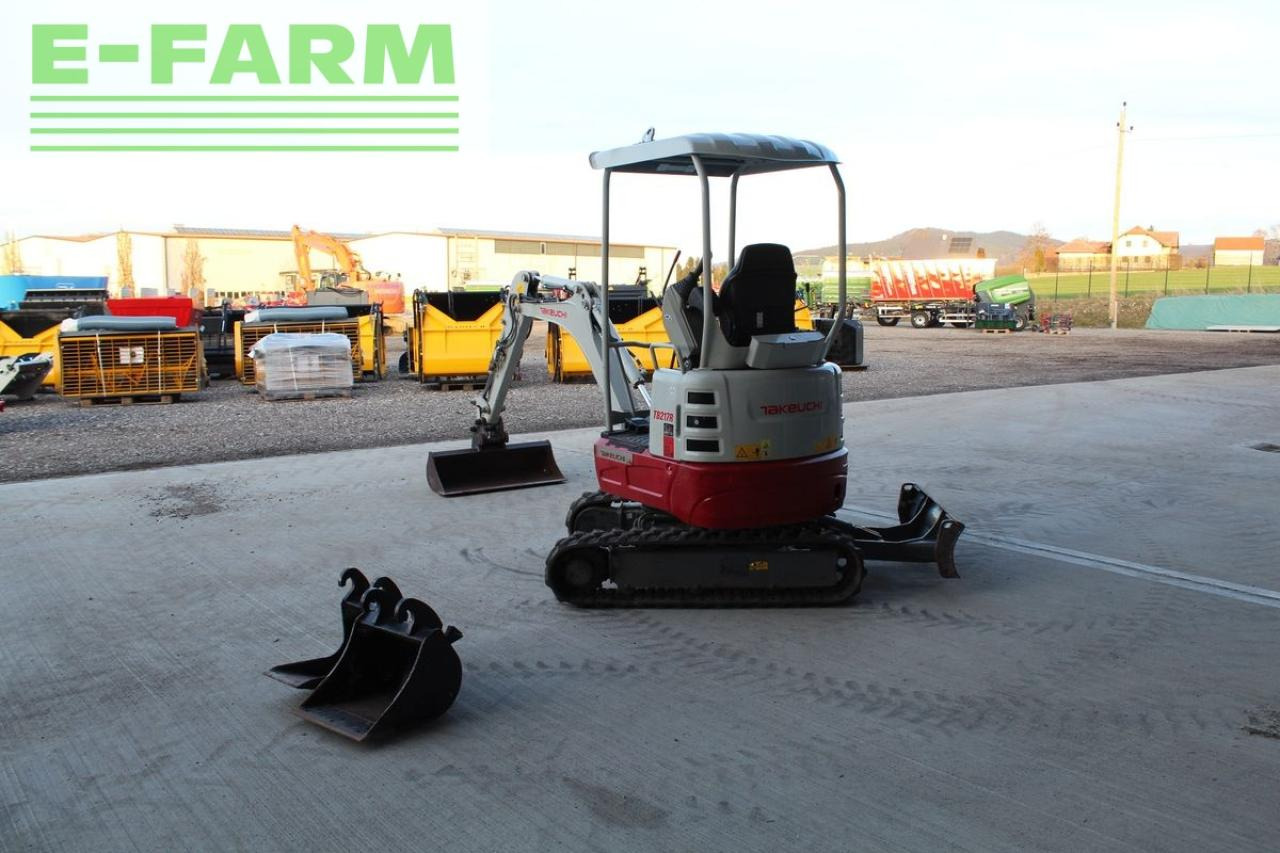 Takeuchi takeuchi tb 217 r minibagger - bagger - حفارة مُصَّغرة: صورة 5 Takeuchi takeuchi tb 217 r minibagger - bagger - حفارة مُصَّغرة: صورة 5
