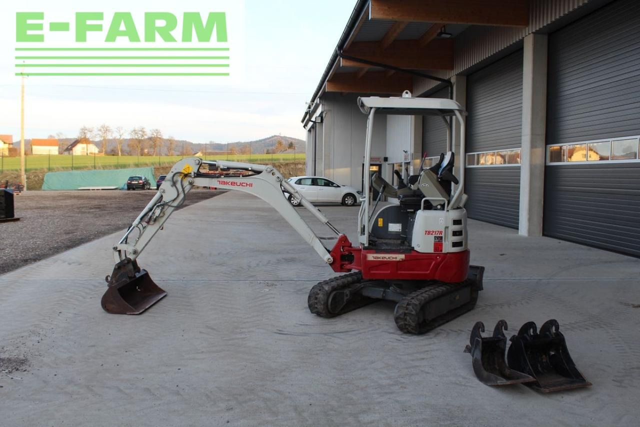 Takeuchi takeuchi tb 217 r minibagger - bagger - حفارة مُصَّغرة: صورة 3 Takeuchi takeuchi tb 217 r minibagger - bagger - حفارة مُصَّغرة: صورة 3