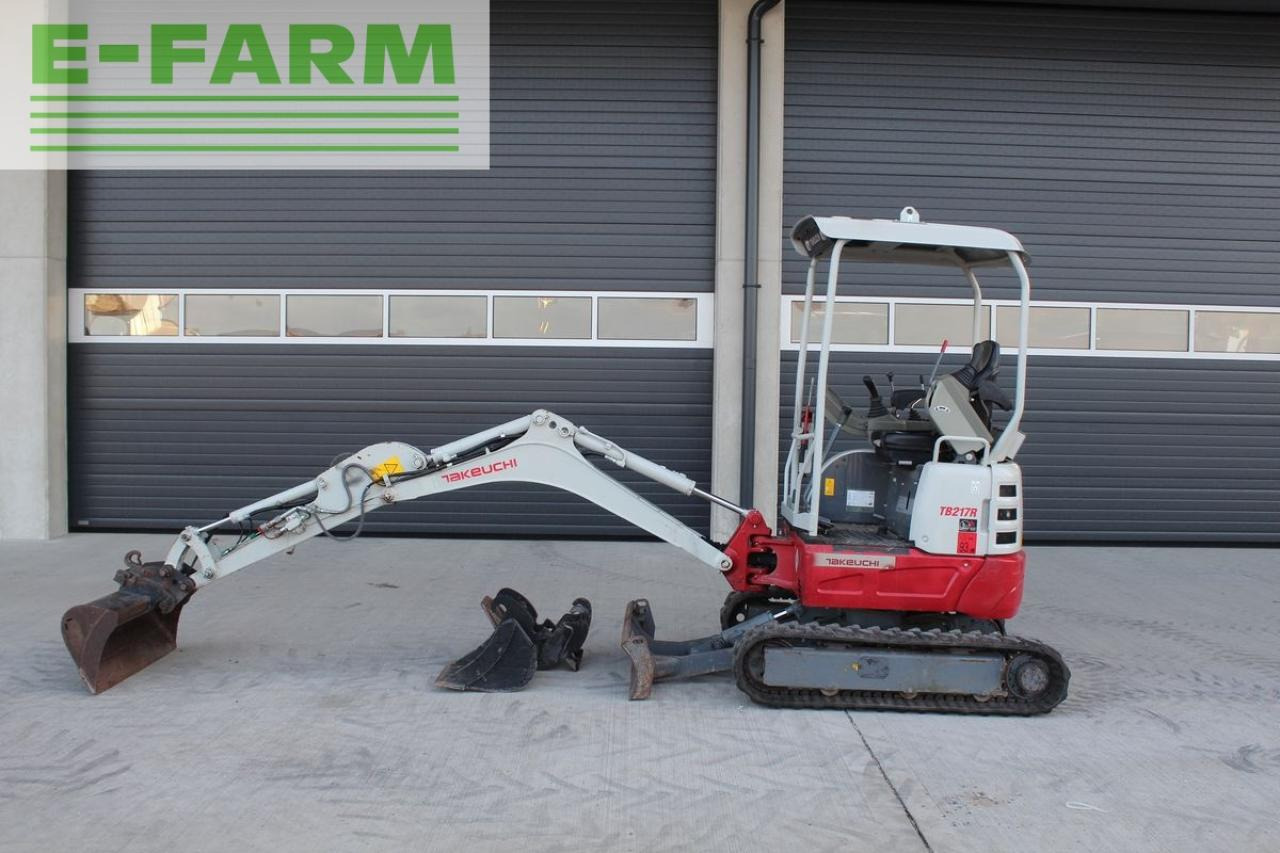 Takeuchi takeuchi tb 217 r minibagger - bagger - حفارة مُصَّغرة: صورة 1 Takeuchi takeuchi tb 217 r minibagger - bagger - حفارة مُصَّغرة: صورة 1