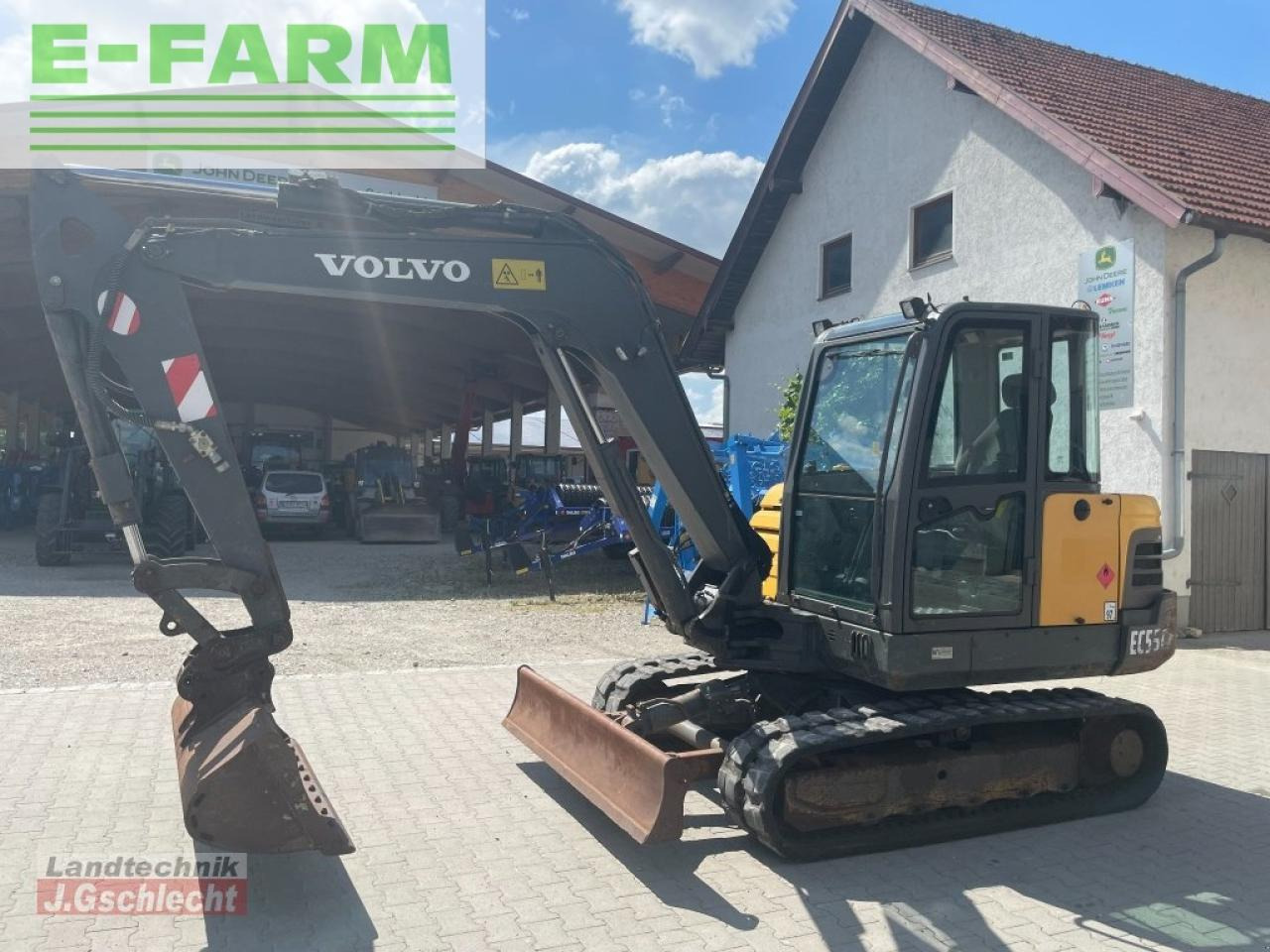 Volvo ec 55c - حفارة مُصَّغرة: صورة 5 Volvo ec 55c - حفارة مُصَّغرة: صورة 5