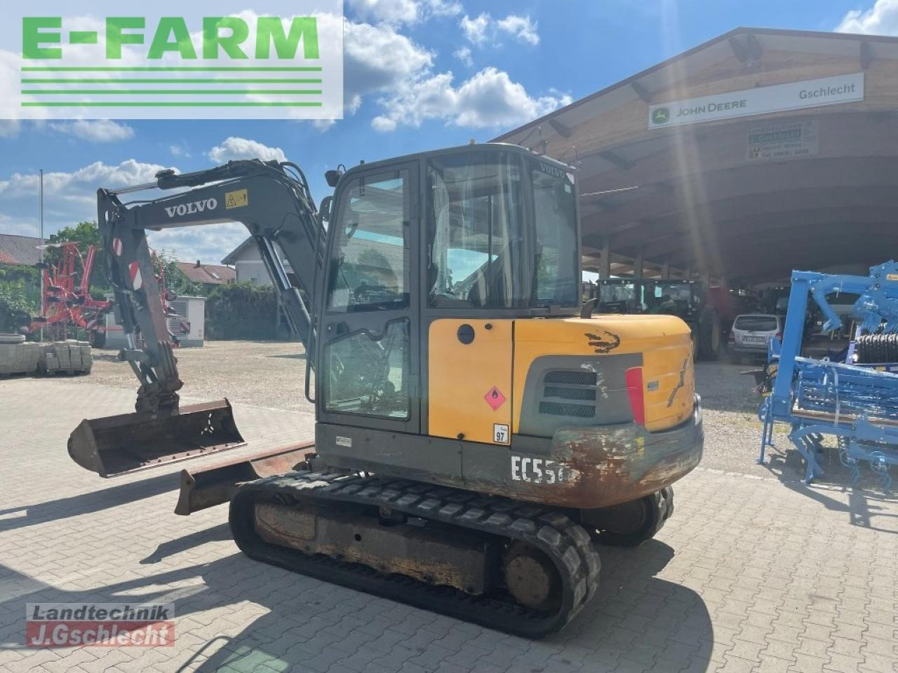 Volvo ec 55c - حفارة مُصَّغرة: صورة 2 Volvo ec 55c - حفارة مُصَّغرة: صورة 2