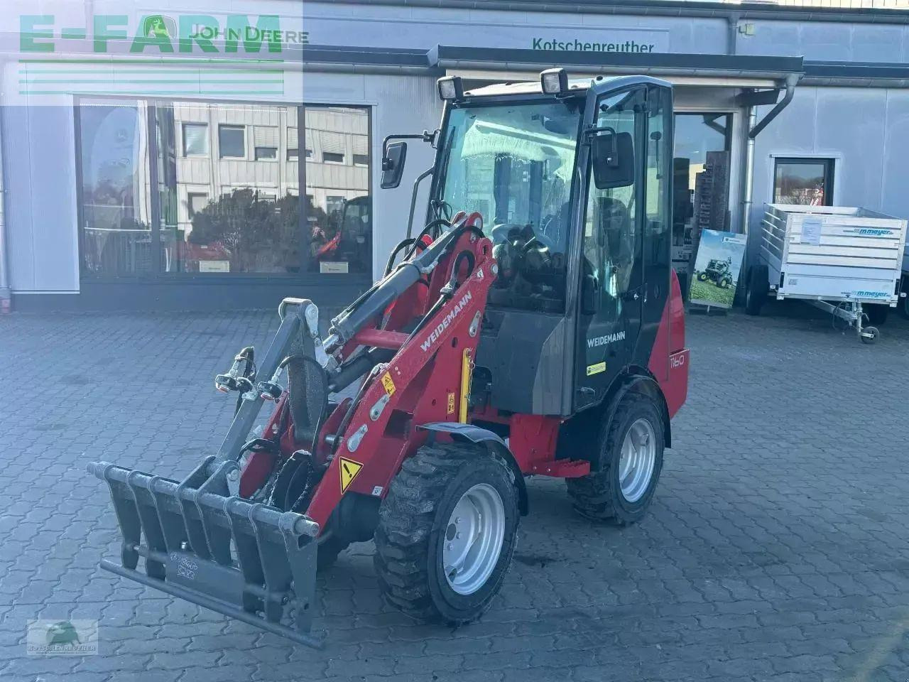 Weidemann 1160 - اللودر بعجل: صورة 1 Weidemann 1160 - اللودر بعجل: صورة 1